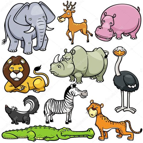 animales salvajes dibujos|More.